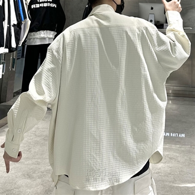 市场上装-衬衫-微潮衬衫