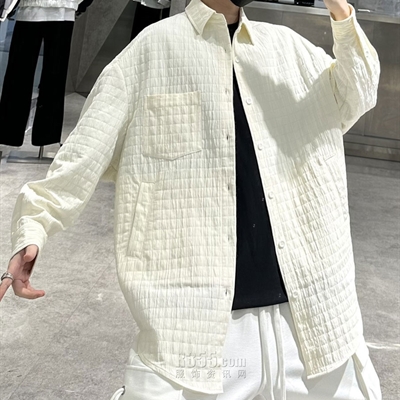 市场上装-衬衫-微潮衬衫