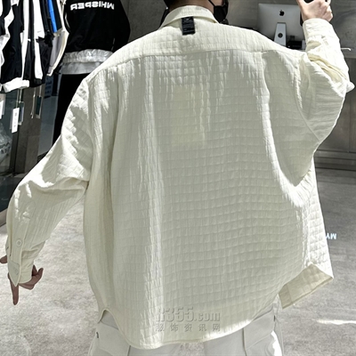 市场上装-衬衫-微潮衬衫