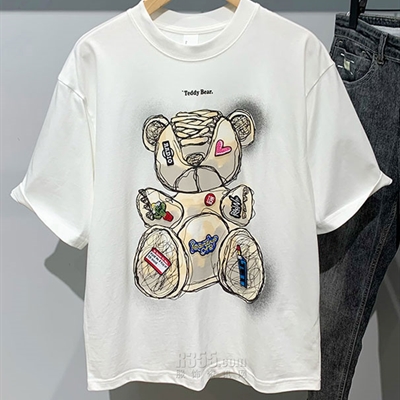 市场上装-T恤-休闲T恤【实拍】