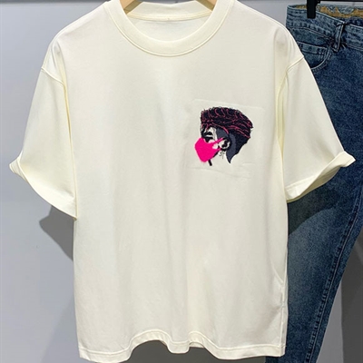 市场上装-T恤-休闲T恤【实拍】