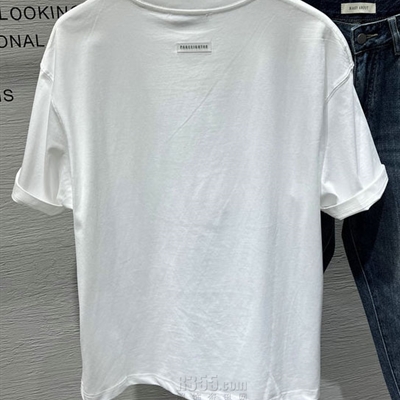 市场上装-T恤-休闲T恤【实拍】