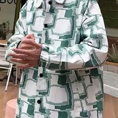 市场上装-衬衫-微潮衬衫