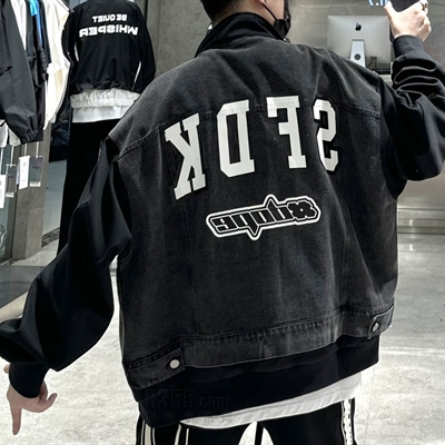 市场上装-夹克-微潮夹克