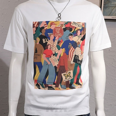 市场上装-T恤-休闲T恤