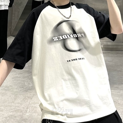 市场上装-T恤-微潮T恤