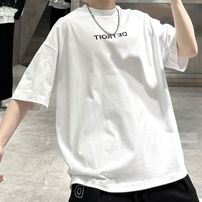 市场上装-T恤-微潮T恤