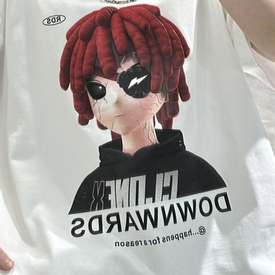 市场上装-T恤-微潮T恤