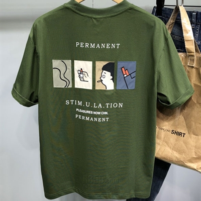 市场上装-T恤-休闲T恤【实拍】