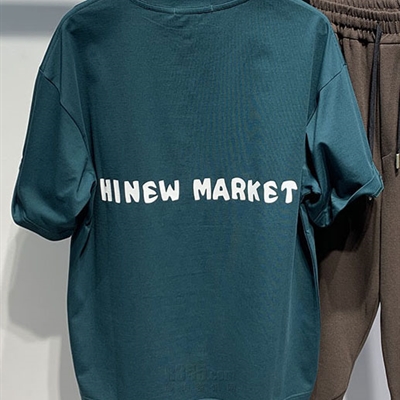 市场上装-T恤-休闲T恤【实拍】