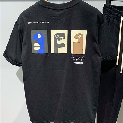 市场上装-T恤-休闲T恤【实拍】