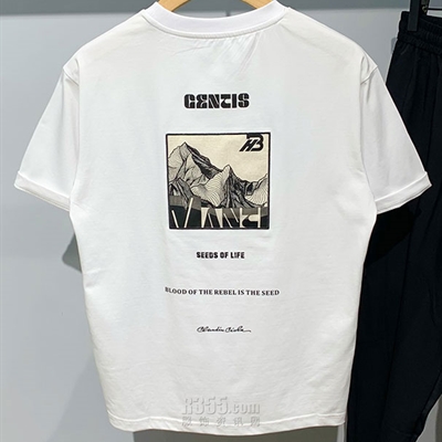 市场上装-T恤-休闲T恤【实拍】