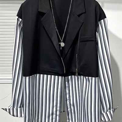 市场上装-衬衫-微潮衬衫【实拍】