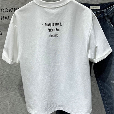 市场上装-T恤-休闲T恤【实拍】