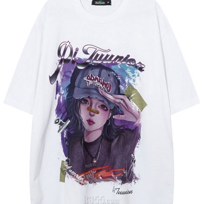 市场上装-T恤-电商T恤