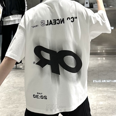市场上装-T恤-微潮T恤