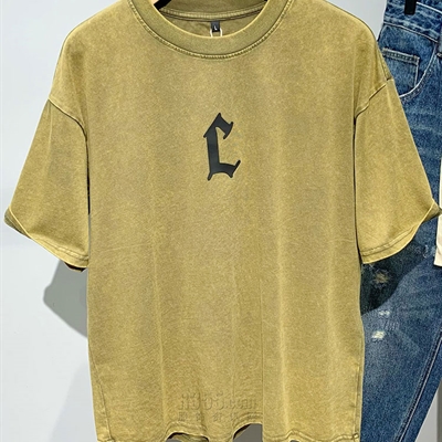 市场上装-T恤-休闲T恤【实拍】