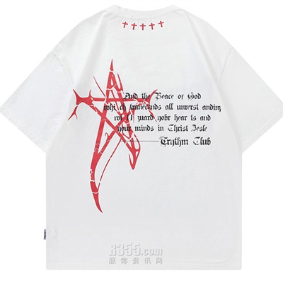 市场上装-T恤-电商T恤