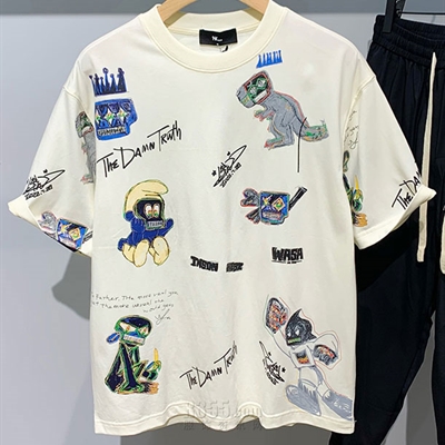 市场上装-T恤-微潮T恤【实拍】