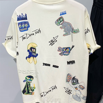 市场上装-T恤-微潮T恤【实拍】