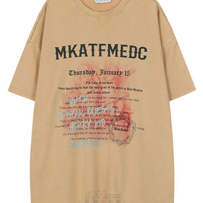 市场上装-T恤-电商T恤