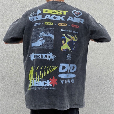 市场上装-T恤-电商T恤