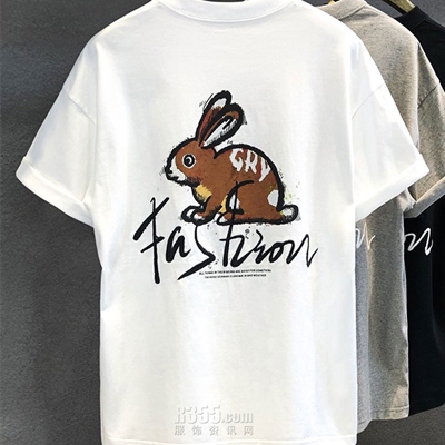 市场上装-T恤-休闲T恤【实拍】