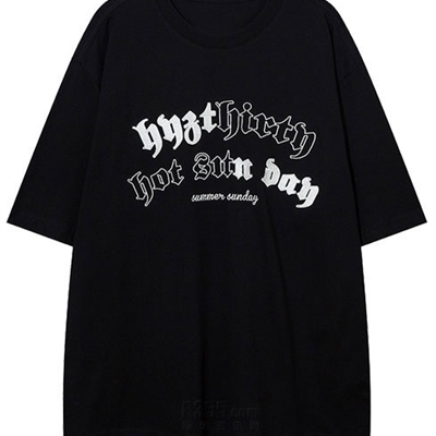 市场上装-T恤-电商T恤