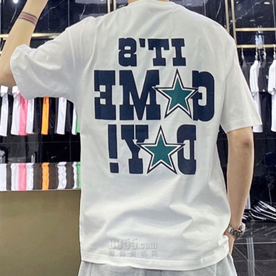 市场上装-T恤-微潮T恤