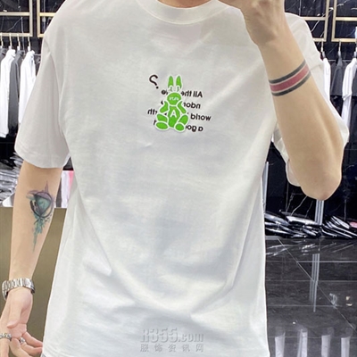 市场上装-T恤-微潮T恤