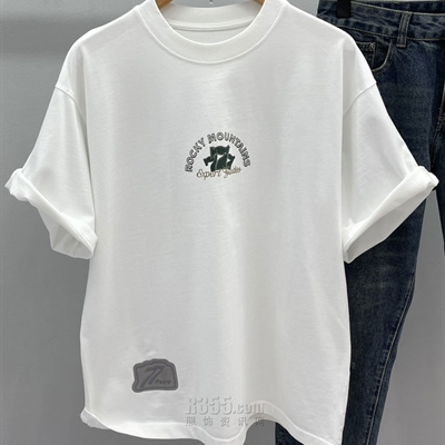 市场上装-T恤-微潮T恤【实拍】