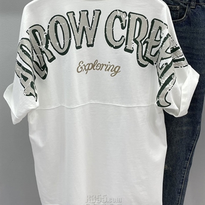 市场上装-T恤-微潮T恤【实拍】