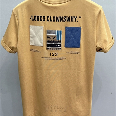 市场上装-T恤-休闲T恤【实拍】