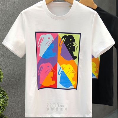 市场上装-T恤-休闲T恤【实拍】