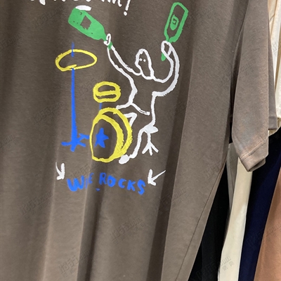 市场上装-T恤-休闲T恤【实拍】