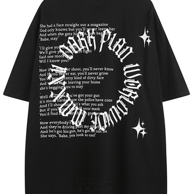 市场上装-T恤-电商T恤