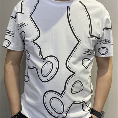 市场上装-T恤-微潮T恤