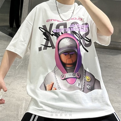 市场上装-T恤-微潮T恤