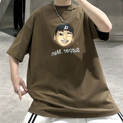 市场上装-T恤-微潮T恤