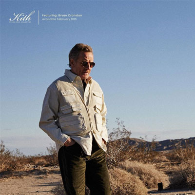 美国《Bryan Cranston For KITH》2023春夏商务休闲男装