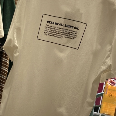 市场上装-T恤-休闲T恤【实拍】