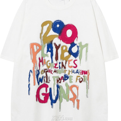 市场上装-T恤-电商T恤