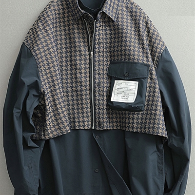 市场上装-衬衫-微潮衬衫