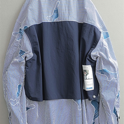 市场上装-衬衫-微潮衬衫