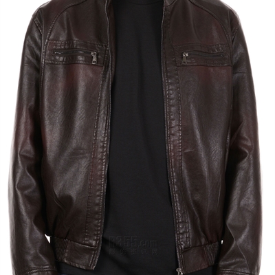 市场上装-皮衣-商务皮衣