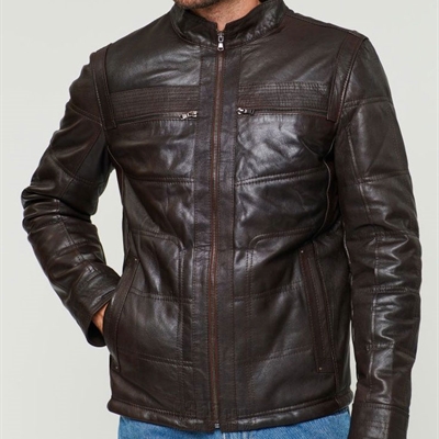 市场上装-皮衣-商务皮衣