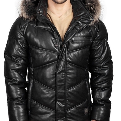 市场上装-皮衣-商务皮衣