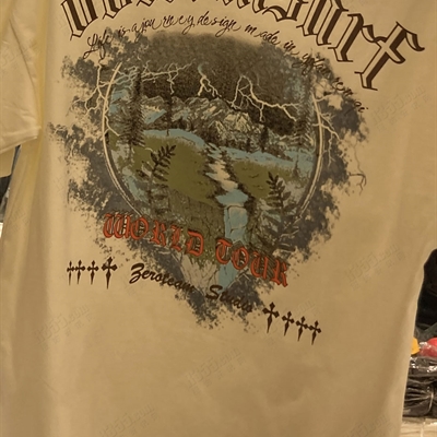 市场上装-T恤-电商T恤【实拍】