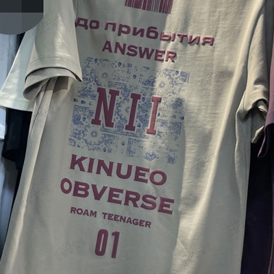 市场上装-T恤-休闲T恤【实拍】