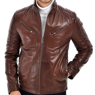 市场上装-皮衣-商务皮衣